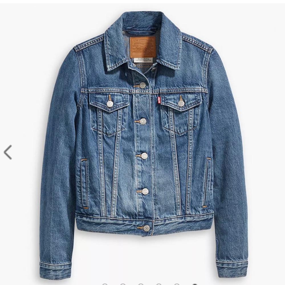 Levi’s Women’s Original Trucker Jean Jacket Size XL